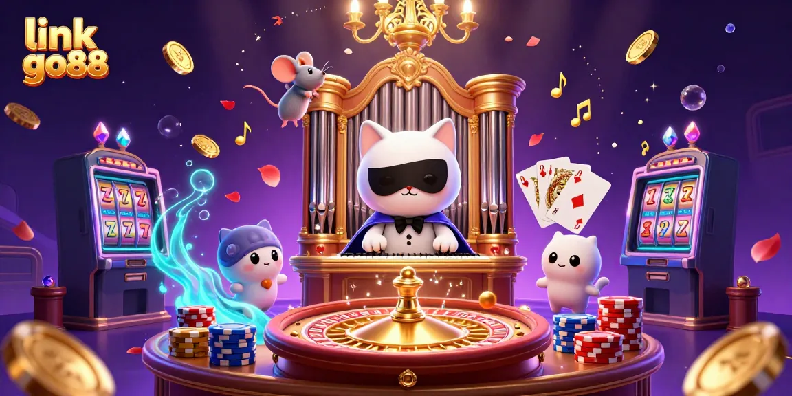 Experience thrilling casino action with the link go88 as golden coins and sparkling gems cascade around iconic characters.