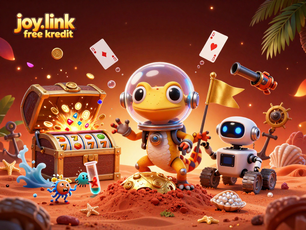 Experience the thrill of joy.link free kredit with a vibrant 3D casino adventure on Mars.
